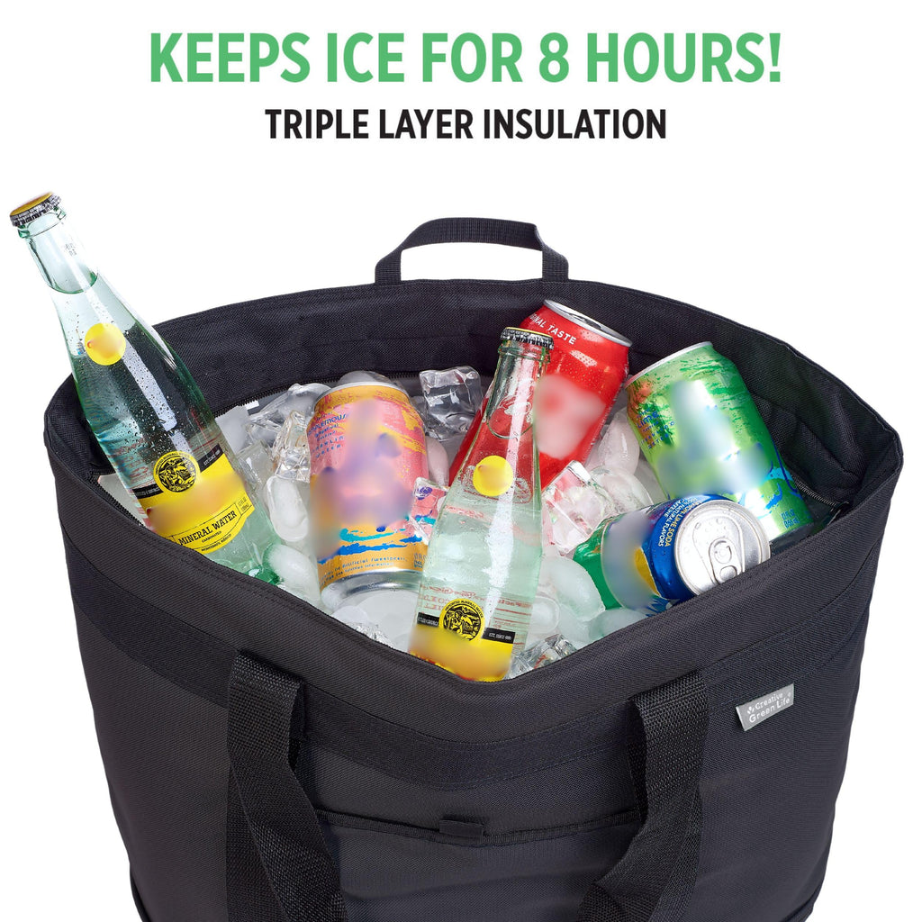 Jumbo Insulated Soft Cooler Bag with Thermal Foam