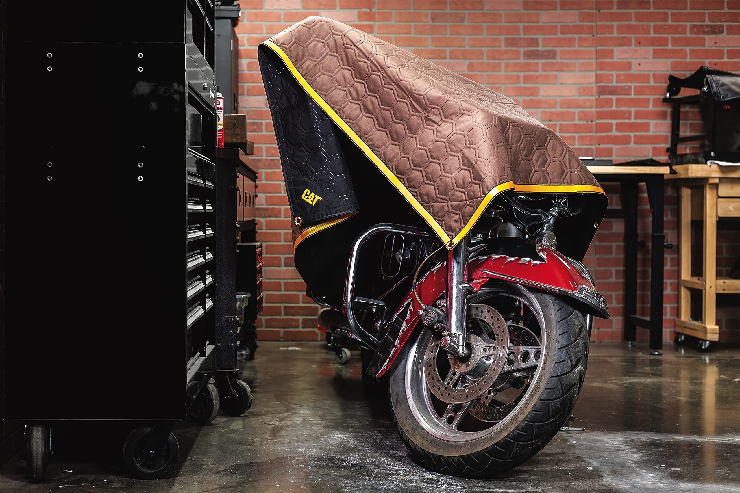 CAT Water-Resistant Woven Outdoor Utility Blanket