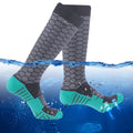 RANDY SUN Waterproof Knee-High Fishing and Kayaking Socks